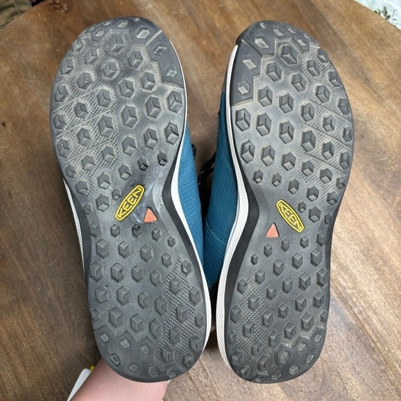 KEEN Boots Womens Size 9 Blue Waterproof Hiking Outdoor MSRP $180 - Picture 8 of 8